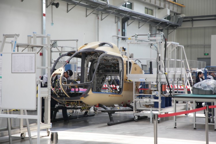 China’s Airbus H135 final assembly line starts operations