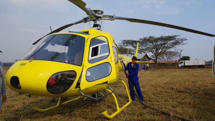 La Fundación Airbus contra el fuego en el Amazonas boliviano 