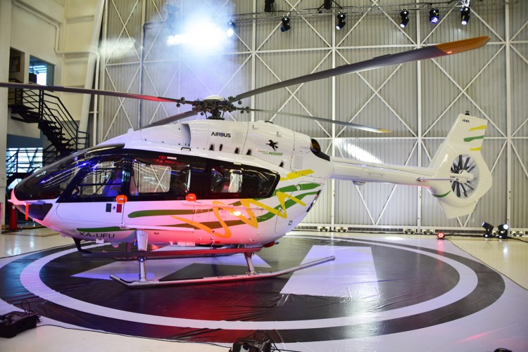 Llega el primer H145 a México de la mano de Transportes Aéreos Pegaso 