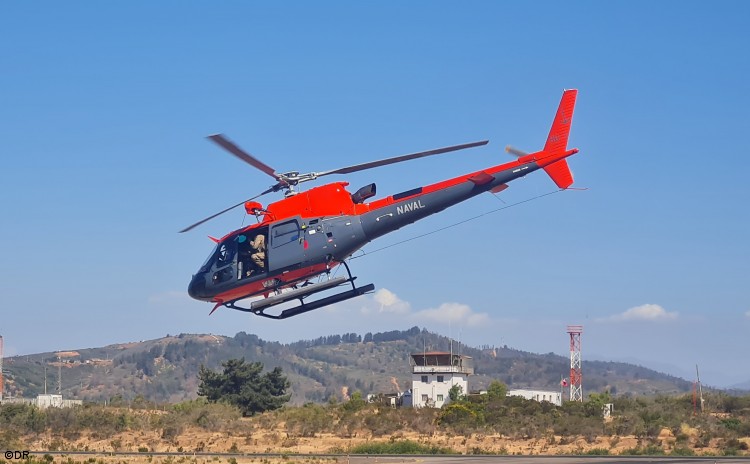 La Armada de Chile recibe su primer H125